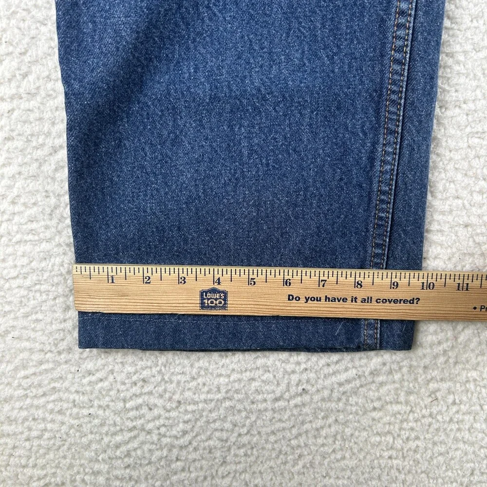 Vintage Levis 517 Jeans Mens 40x27 Medium Wash Denim Bootcut Zip 90s Hemmed